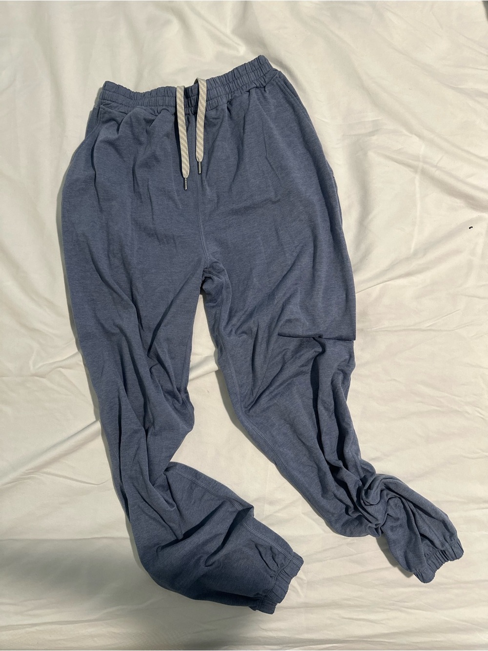 Vuori heather Blue XS Joggers with Drawstring